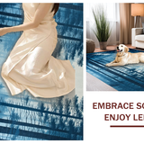 Lush Tree Silhouette Design(Blue)