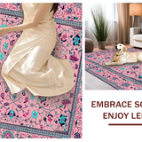 Stylish Retro Floral Accents(Pink)