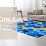 Bright Abstract Circular Arrangement(Blue)