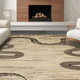 Chic Minimalist Serpent Design(Beige)