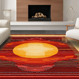 Ultra Soft Area Rug, Non Slip, Stain Resistant, Washable Area Rugs for Living Room, Bedroom, Vibrant Funky Textured Shag Style(Yellow)