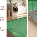 Contemporary Green Patterned Elegance(Green)