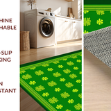 Charming Shamrock Motif Elegance(Green)