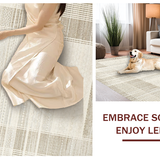 Chic Vintage Cream Tiled Aesthetic(Beige)