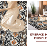 Contemporary Tribal Graphic Appeal(Black)