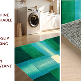 Bold Abstract Illusionary Waves(Green)