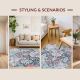 Cozy Grey Geometric(Blue)