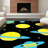 Cosmic Cartoon Planetary Aesthetic(Blue)