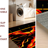 Contemporary Colorful Twisted Motif(Red)