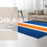 Retro Oceanic Abstract Design(Blue)