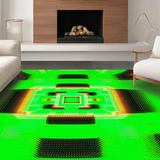 Energetic Color Burst Design(Green)