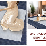 Contemporary Navy Trellis Design(Blue)