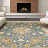 Luxurious Pastel Ogee Design(Blue)