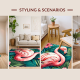 Vibrant Pink and Green Palette(Pink)