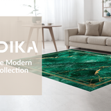 Vibrant Green and Gold Fusion(Green)