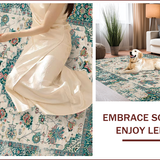 Elegant Sage Toned Lattice Design(Beige)