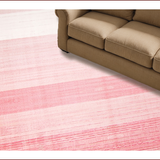 Ultra Soft Area Rug, Non Slip, Stain Resistant, Washable Area Rugs for Living Room, Bedroom, Modern Non-Skid Baby Room Soft Rug(Pink)