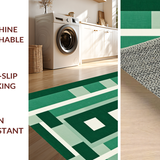 Cozy Rustic Geometric Appeal(Green)