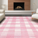 Fresh Minimalist Checkerboard Motif(Pink)
