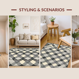 Elegant Earth Tone Trellis Design(Beige)