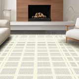 Classic Geometric Cream Design(Beige)