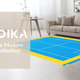 Brightly Colored Educational Oval Aesthetic(Blue)