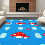 Delightful Fun Shroom Motif(Blue)