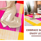 Chic Striking Textured Motif(Red)