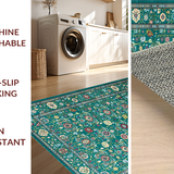 Cozy Ethnic Patchwork Style(Green)