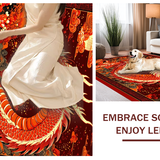 Enchanting Fantasy Realm Motif(Red)