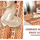 Ultra Soft Area Rug, Non Slip, Stain Resistant, Washable Area Rugs for Living Room, Bedroom, Trendy Soft Shag Surface(Brown)