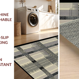 Ultra Soft Area Rug, Non Slip, Stain Resistant, Washable Area Rugs for Living Room, Bedroom, Trendy Abstract Animal Theme(Beige)