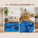 Artistic Multi Hued Wave(Blue)