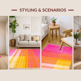 Joyful Colorful Childlike Imagery(Pink)