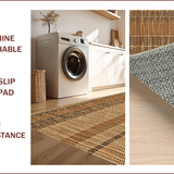 Ultra Soft Area Rug, Non Slip, Stain Resistant, Washable Area Rugs for Living Room, Bedroom, Rustic Wildlife Non-Slip Living Room Rug(Brown)