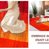 Artistic Fiery Swirl Design(Red)