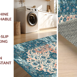 Elegant Lagoon Toned Vintage Motif(Beige)