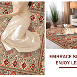 Sophisticated Earthy Geometric Accent(Beige)