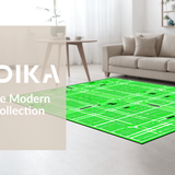 Colorful Urban Landscape Motif(Green)