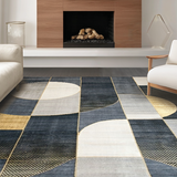 Elegant Abstract Gold Accents(Gray)