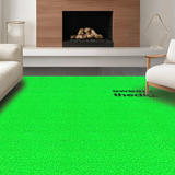 Bold Cartoonish Message Print Decor(Green)