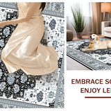 Luxurious Black Tiled Aesthetic(White)