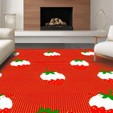 Cozy Playful Nature Imagery(Red)