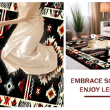 Bold Tribal Contrast Composition(Black)