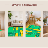 Vivid Cityscape Adventure Theme(Green)