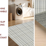 Chic Subtle Tartan Print Style(Beige)