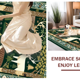 Transitional Earthy Textured Print(Green)