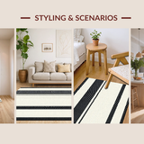 Modern Striped Tiled Aesthetic(Beige)