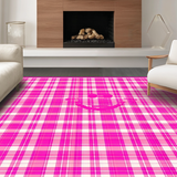 Light Pink Playful Buffalo Design(Pink)