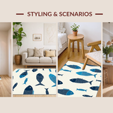 Contemporary Bright Color Splash(Blue)